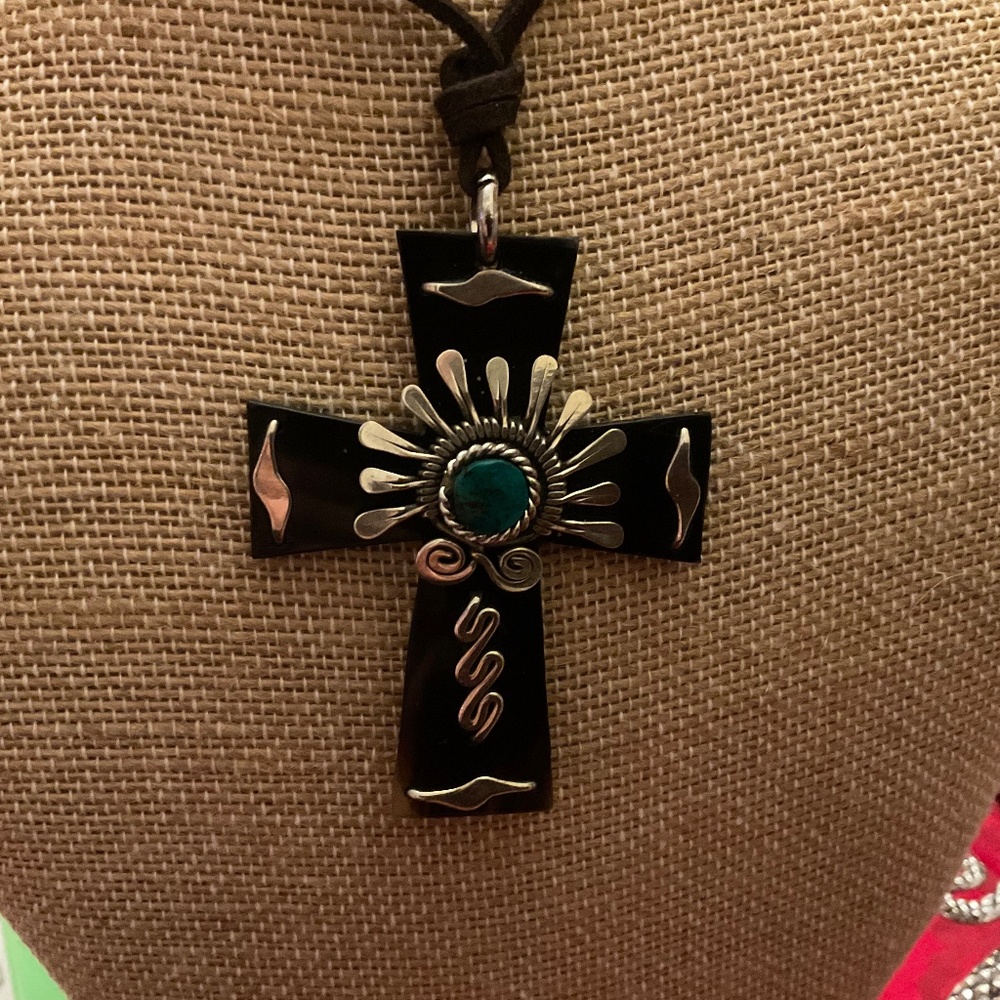 Peruvian pendant or cross